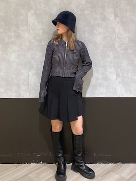 Hinataさん（レディース・154cm）の秋コーディネート