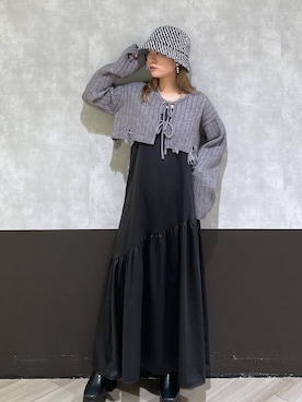 Hinataさん（レディース・154cm）の秋コーディネート