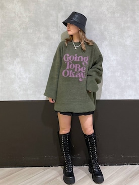 Hinataさん（レディース・154cm）の秋コーディネート