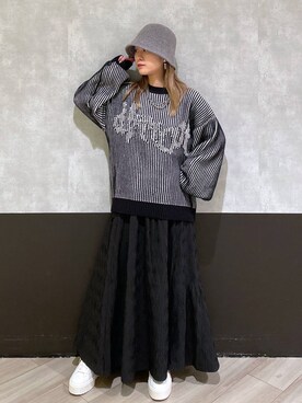 Hinataさん(レディース・154cm)の冬コーディネート