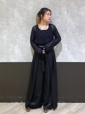 Hinataさん（レディース・154cm）の秋コーディネート