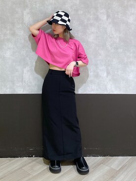 Hinataさん（レディース・154cm）の春コーディネート