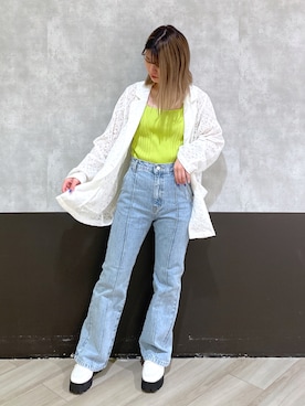 Hinataさん（レディース・154cm）の春コーディネート