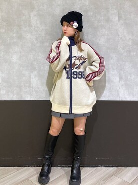 Hinataさん（レディース・154cm）の秋コーディネート