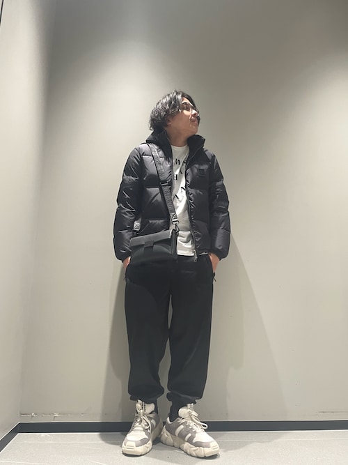 A|X アルマーニ エクスチェンジ】ICON フーデッドダウンジャケット