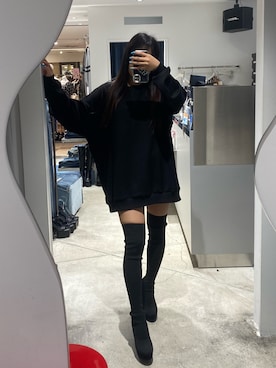 「アイテム（ワンピース/ドレス）」を使った、momokaさん（レディース・155cm）の秋コーディネート
