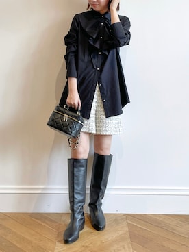 「allureville（アルアバイル）のアイテム」を使った、Takagi.Yさん（レディース・159cm）の秋コーディネート