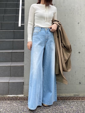 「allureville（アルアバイル）のアイテム」を使った、Takagi.Yさん（レディース・159cm）の冬コーディネート