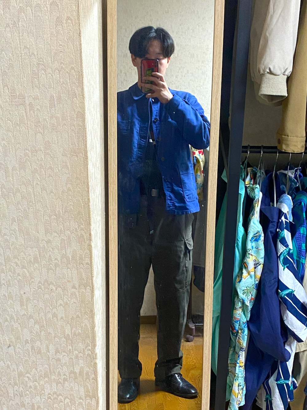 kazunoko0926｜adolphe lafontのカバーオールを使った