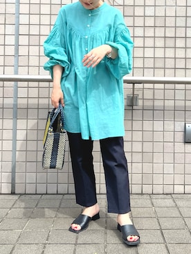 Uchino.150cmさん（レディース・150cm）の春コーディネート