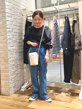 Uchino.150cmさん（レディース・150cm）の冬コーディネート