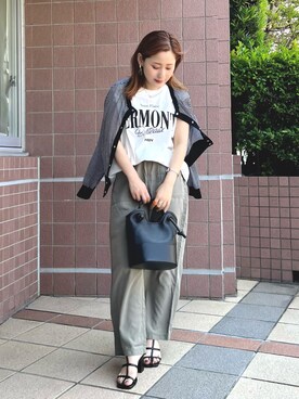 Uchino.150cmさん(レディース・150cm)の夏コーディネート