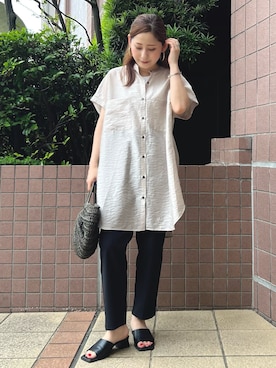 Uchino.150cmさん（レディース・150cm）の夏コーディネート