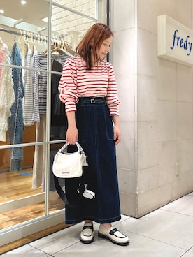 Uchino.150cmさん（レディース・150cm）の秋コーディネート