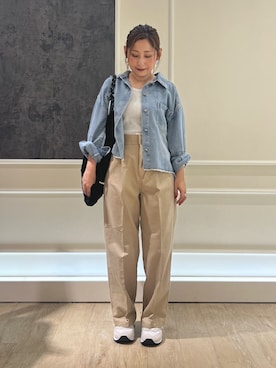 Uchino.150cmさん（レディース・150cm）の秋コーディネート