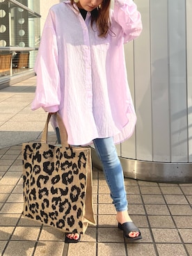 「fredy repit（フレディレピ）のアイテム（バッグ）」を使った、Uchino.150cmさん（レディース・150cm）の春コーディネート