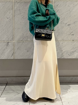 Uchino.150cmさん（レディース・150cm）の冬コーディネート