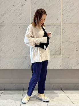 Uchino.150cmさん（レディース・150cm）の冬コーディネート