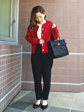 Uchino.150cmさん（レディース・150cm）の秋コーディネート