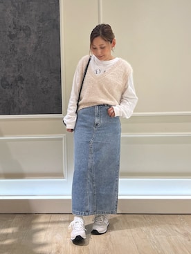 Uchino.150cmさん（レディース・150cm）の秋コーディネート