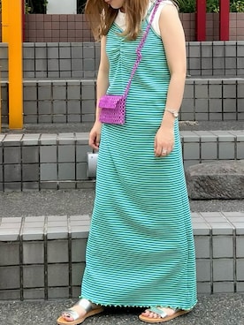 Uchino.150cmさん（レディース・150cm）の夏コーディネート