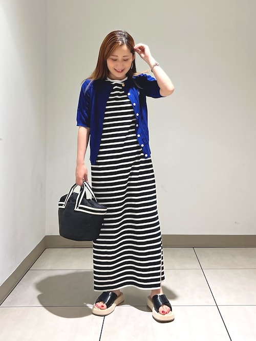 ROXYコレクション ボーダー ポケTとPOLOボーダーワンピの2点セット 1683990265_500.jpg