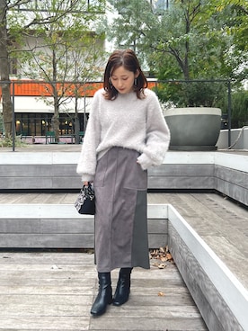 「女子会」｜Uchino.150cmさん（レディース・150cm）の秋コーディネート