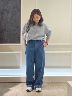 Uchino.150cmさん（レディース・150cm）の秋コーディネート