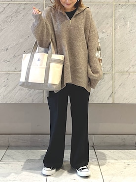 Uchino.150cmさん（レディース・150cm）の秋コーディネート