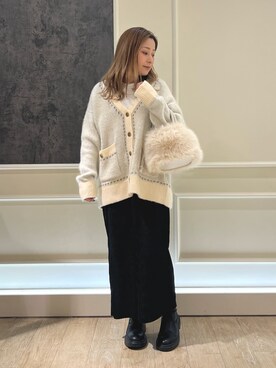 Uchino.150cmさん（レディース・150cm）の冬コーディネート