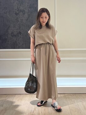 Uchino.150cmさん（レディース・150cm）の夏コーディネート