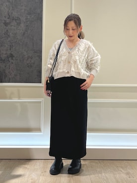 Uchino.150cmさん（レディース・150cm）の秋コーディネート