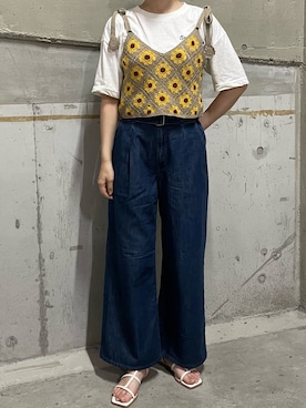 「kutir」｜__.umbu.さん（レディース・158cm）の夏コーディネート