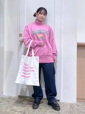 槌谷桃香さん（レディース・155cm）の秋コーディネート