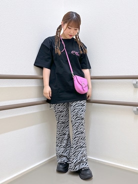 槌谷桃香さん（レディース・155cm）の夏コーディネート