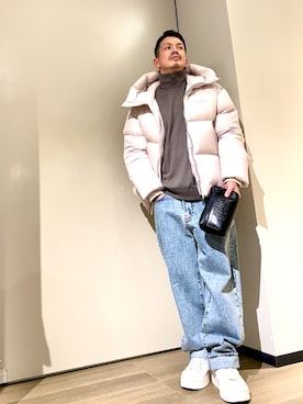 「アイテム（ボディバッグ/ウエストポーチ）」を使った、TOI-Tさん（メンズ・170cm）の冬コーディネート