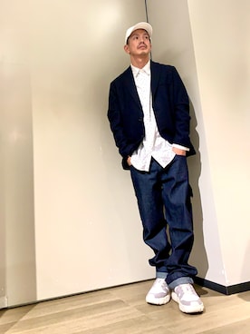 「アイテム（ジャケット/アウター）」を使った、TOI-Tさん（メンズ・170cm）の秋コーディネート