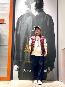 「ARMANIEXCHANGE」｜TOI-Tさん（メンズ・170cm）の秋コーディネート