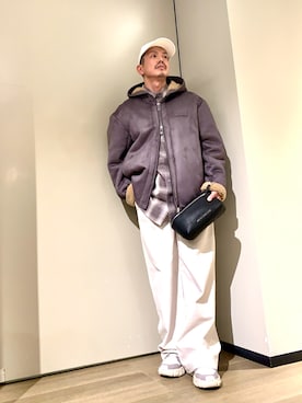 「アイテム（ムートンコート）」を使った、TOI-Tさん（メンズ・170cm）の秋コーディネート