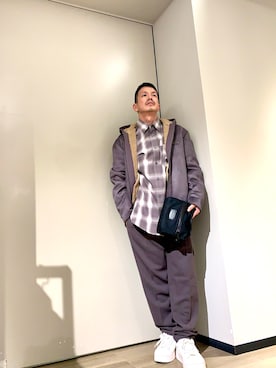 「アイテム（ムートンコート）」を使った、TOI-Tさん（メンズ・170cm）の秋コーディネート