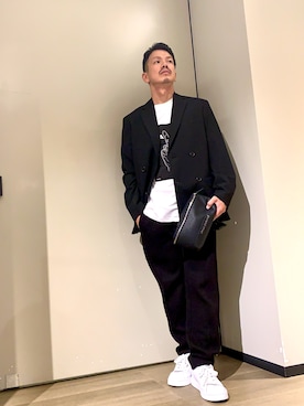 「アイテム（ボディバッグ/ウエストポーチ）」を使った、TOI-Tさん（メンズ・170cm）の秋コーディネート