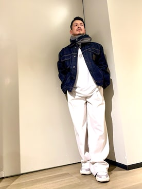 「ARMANI EXCHANGE（アルマーニエクスチェンジ）のアイテム」を使った、TOI-Tさん（メンズ・170cm）の秋コーディネート