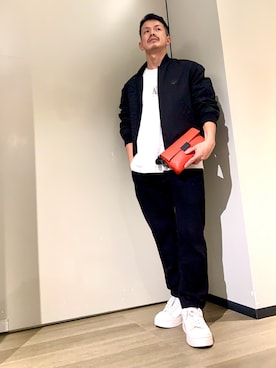 「アイテム（バッグ）」を使った、TOI-Tさん（メンズ・170cm）の冬コーディネート