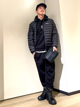 「アイテム（スウェット）」を使った、TOI-Tさん（メンズ・170cm）の秋コーディネート