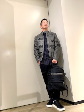 「アイテム（チノパンツ）」を使った、TOI-Tさん（メンズ・170cm）の夏コーディネート