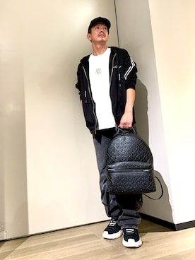 「アイテム（バッグ）」を使った、TOI-Tさん（メンズ・170cm）の秋コーディネート