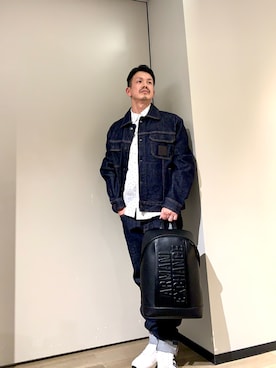 「アイテム（パンツ）」を使った、TOI-Tさん（メンズ・170cm）の冬コーディネート