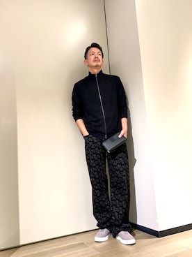 「アイテム（スリッポン）」を使った、TOI-Tさん（メンズ・170cm）の秋コーディネート
