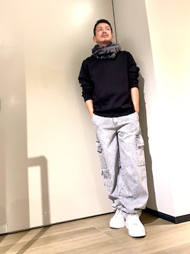 「アイテム（ファッション雑貨）」を使った、TOI-Tさん（メンズ・170cm）の秋コーディネート