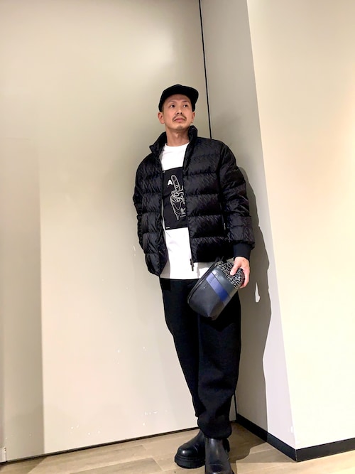 ARMANI EXCHANGE ブーツ 「A|X アルマーニ エクスチェンジ」ボリューム